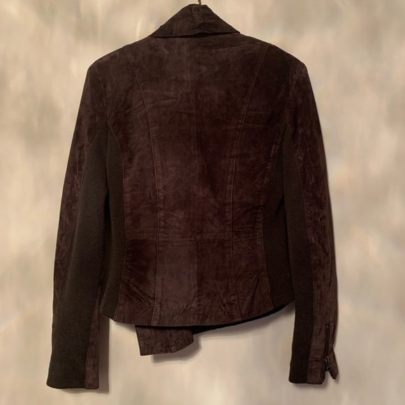 Brown suede jacket - Picture 2 of 3